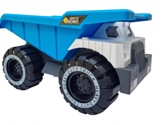 "Heavy Duty Blue Dump Truck Toy for Kids – Big Size Construction Vehicle (3+ Years)"